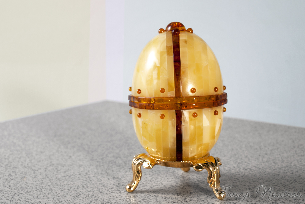 Сувениры из янтаря, яйца пасхальные сувенирные
