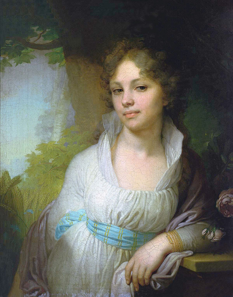 Портрет М. И. Лопухиной 1797