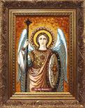 Икона из янтаря Святой Архангел Михаил