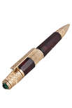 Бурштинова ручка з рогом оленя «Плетіння»