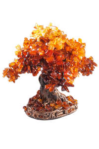 Декоративне бурштинове дерево
