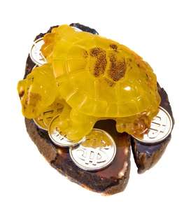 Сувенир «Черепаха на монетах»