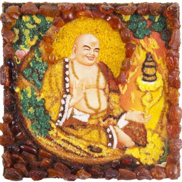 Сувенірний магніт «Будда, що посміхається» (Хотей)