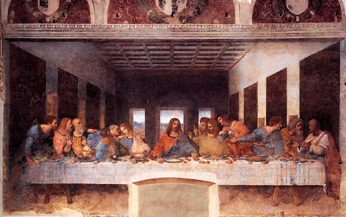 «Тайная вечеря» - гениальная работа Леонардо да Винчи