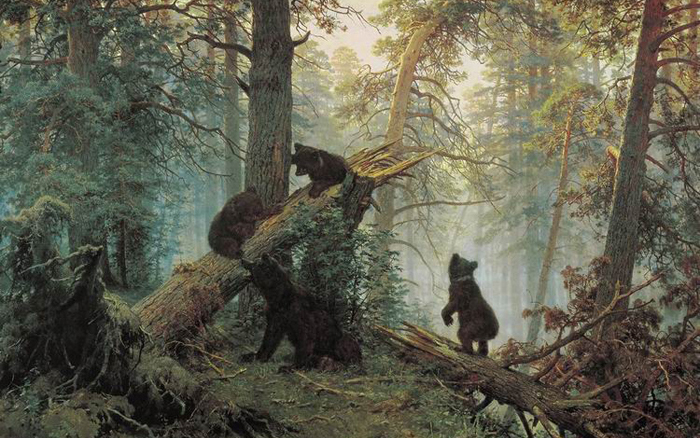 И. И. Шишкин «Утро в сосновом лесу»: как картина стала знаменитой