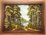 Пейзаж «Лесное озеро»