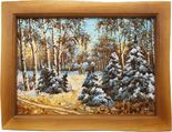 Пейзаж «Сніжна зима»