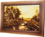 Пейзаж Пз-16 - картина из янтаря от ТМ Янтарь Полесья