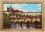 Панно «Карлов мост в Праге»