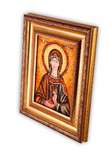 Икона из янтаря Святая Христина (Кристина) Тирская