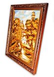 Обьемная картина из янтаря «Река»