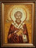 Икона из янтаря Святитель Григорий Палама