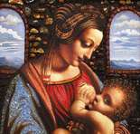 образ Пресвятой Богородицы, Леонардо да Винчи/Икона образ 