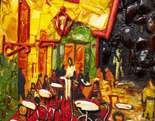 Об'ємне панно «Тераса нічного кафе в Арлі» (Вінсент ван Гог)