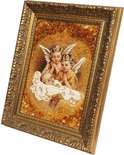 Икона из янтаря Ангелочки