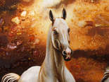 Панно «Белые лошади»