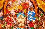 Картина из янтаря «Будда»