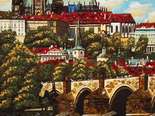 Панно «Карлів міст у Празі»