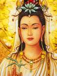 Панно полуобъемное «Богиня Милосердия и Сострадания Гуань Инь»