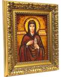 Именная икона из янтаря Святая мученица Анастасия