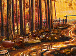 Пейзаж «Вечер в сосновом лесу» (Иван&nbsp;Шишкин)