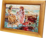 Панно «Дівчата на пристані»