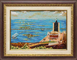 Панно «Морской порт в Одессе»