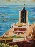Панно «Морской порт в Одессе»