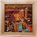 Панно «Вечерний город»