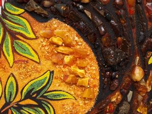 Панно «Павлины в китайской живописи»