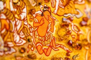 Панно «Смерть Будды»