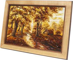 Пейзаж Пз-62 картина из янтаря