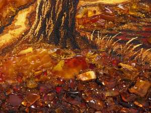 Пейзаж Пз-62 картина из янтаря