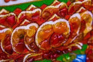 Будда китайский. Янтарная картина