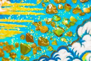 Индийская картина из янтаря