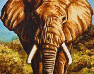 Панно «Слон»