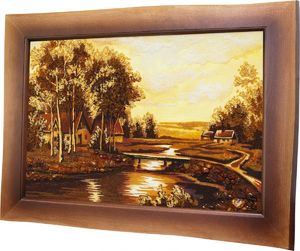 Пейзаж Пз-16 - картина из янтаря от ТМ Янтарь Полесья