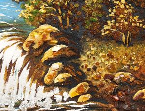 Пейзаж «Снігові гори»