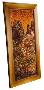 Панно «Горный пейзаж»