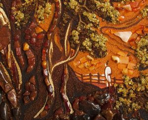 Панно «Горный пейзаж»