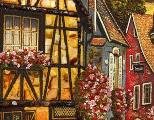 Панно «Провулок»