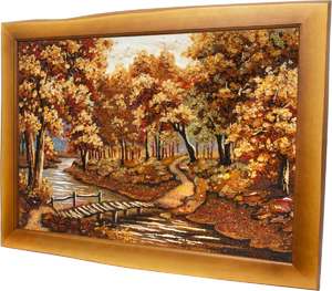 Пейзаж «Мост через реку»