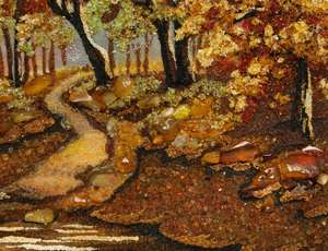 Пейзаж «Мост через реку»