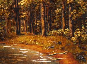 Пейзаж «Сосновый лес»