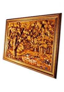 Объемный пейзаж «Солнечная поляна»