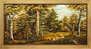 Пейзаж «Тропинка в лесу»