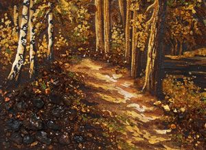 Пейзаж «Лісовий ставок»