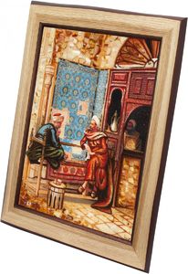 Панно «Шахматная игра» (Людвиг Дойч)