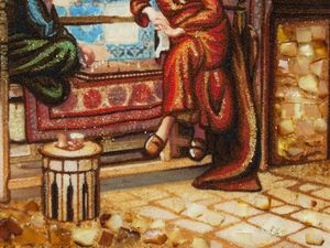 Панно «Шахматная игра» (Людвиг Дойч)