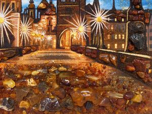 Панно «Карлов мост. Прага»